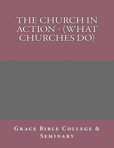 The Church In Action - (What Churches Do)