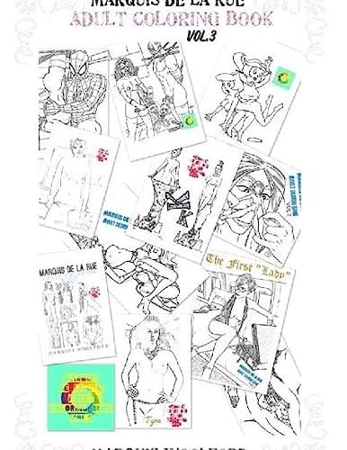 Marquis De La Rue Adult Coloring Book Vol.3