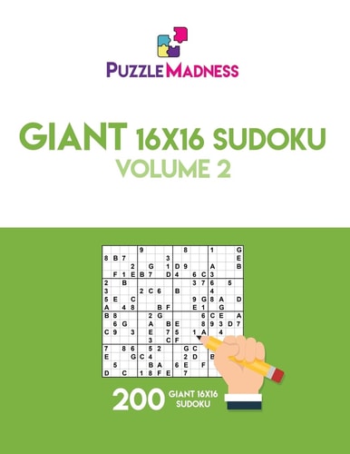 Giant 16x16 Sudoku Volume 2