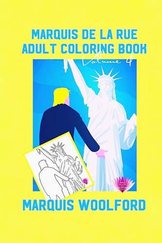 Marquis De La Rue Adult Coloring Book Vol.4