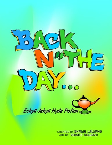 Back-N-The Day Coloring Book Eckyll Jekyl Hyde Potion