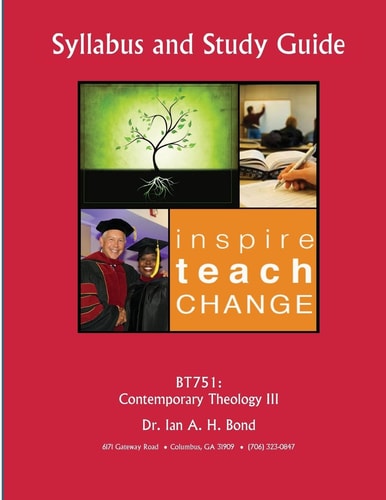 BT751 Contemporary Theology III