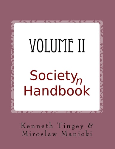 Society(n) Handbook Volume II What We Deserve