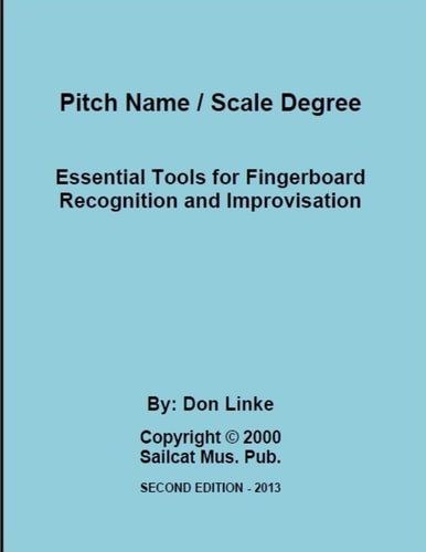 Pitch Name / Scale Degree Essential Tools For Fingerboard Recognition and Improvisation