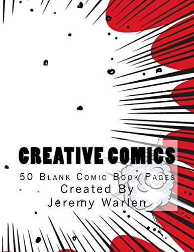 Creative Comics (50 Page) 50 Black Comic Book Pages