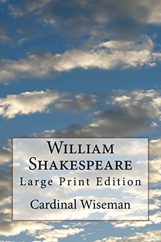 William Shakespeare Large Print Edition