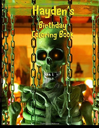 Hayden's Birthday Coloring Book