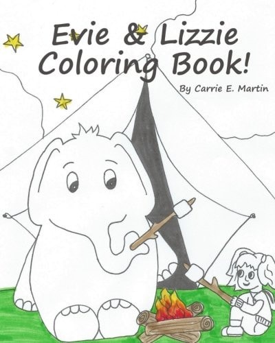Evie and Lizzie Coloring Book!