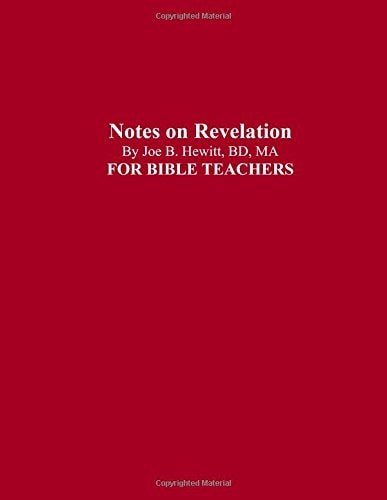 Notes on Revelation Bible Teacher's Guide