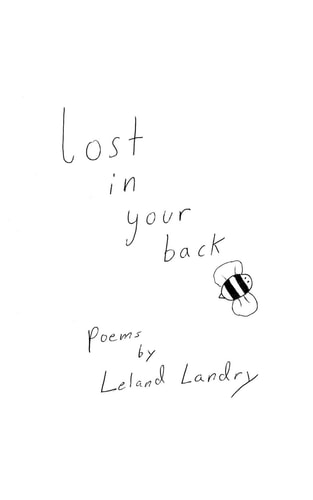 Lost in Your Back