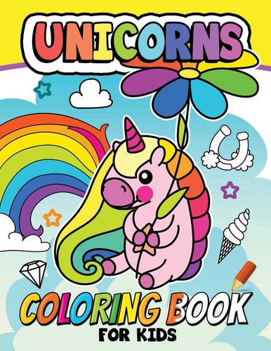 Unicorn Coloring Book for Kids Coloring Book for Girls and Kids Ages 4-8, 8-12