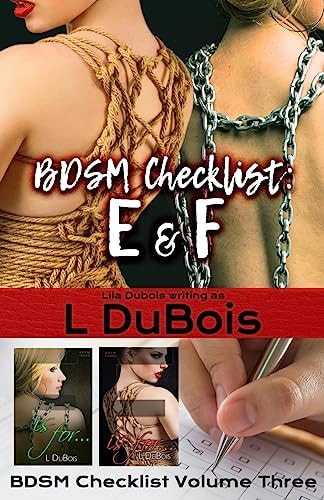 BDSM Checklist E & F