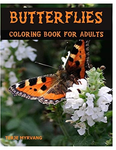 Butterflies Coloring Book for Adults