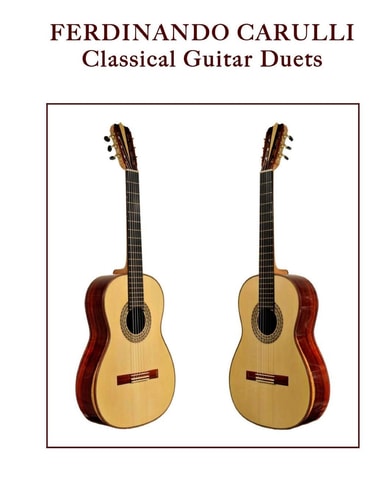 Ferdinando Carulli Classical Guitar Duets