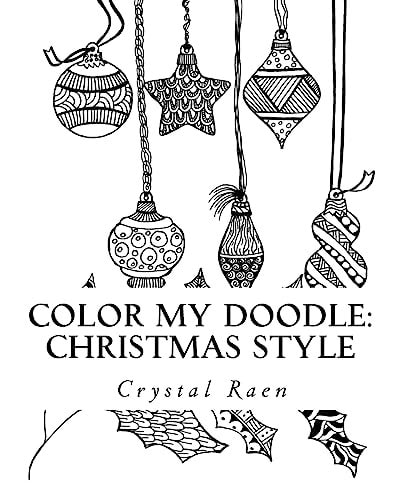 Color My Doodle Christmas Style