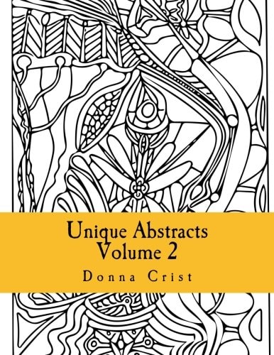 Unique Abstracts Hand-Drawn Original Artwork for Colorists