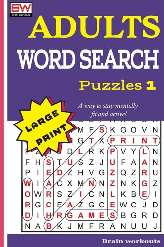 ADULTS WORD SEARCH Puzzles 1