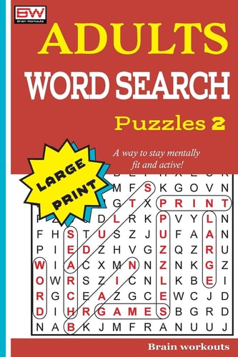 ADULTS WORD SEARCH Puzzles 2