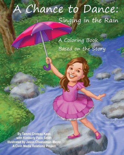 A Chance to Dance Singing in the Rain Coloring Book