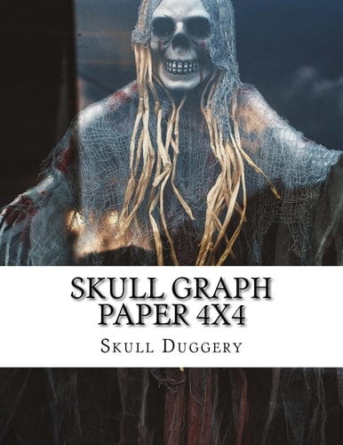 Skull Graph Paper 4X4