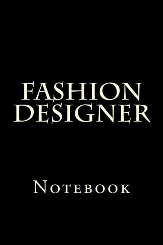 Fashion Designer Notebook
