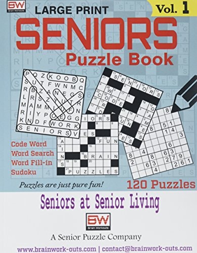 SENIORS Puzzle Book (Seniors at Senior Living)