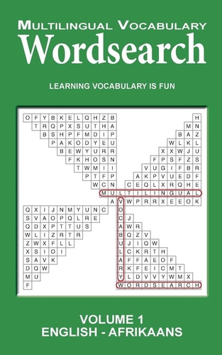 Multilingual Vocabulary Word Search: Volume 1 English - Afrikaans