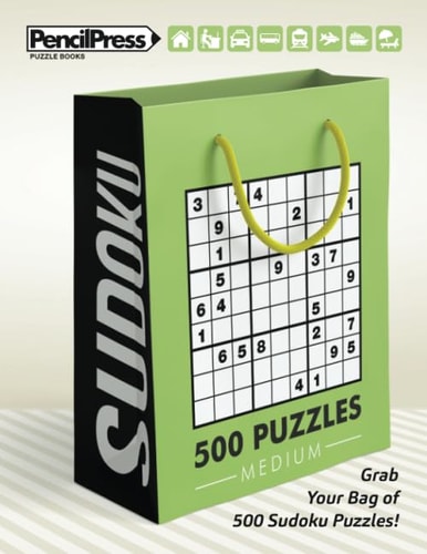 Sudoku 500 Sudoku Puzzles for Adults Medium (with Answers)