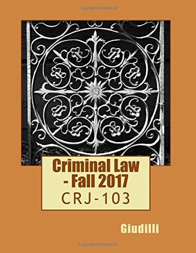Criminal Law - Giudilli