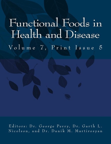 Ffhd Functional Foods in Health and Disease, Volume 7, Print Issue 5