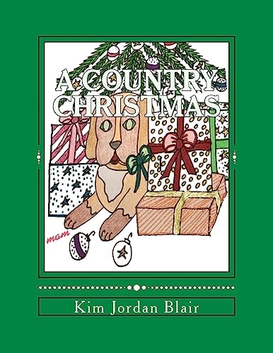 A Country Christmas A Color Therapy Coloring Book