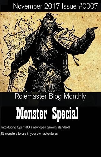 Rolemaster Blog Monthly Monster Special