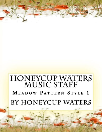 Honeycup Waters Music Staff Meadow Pattern Style 1