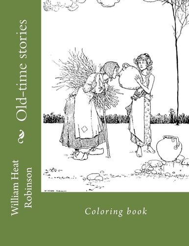 Old-Time Stories Coloring Book