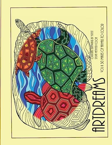 Artdreams Vol II Animals Coloring Book