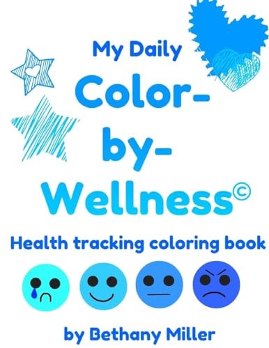 Color-By-Wellness Health-Tracking Coloring Book