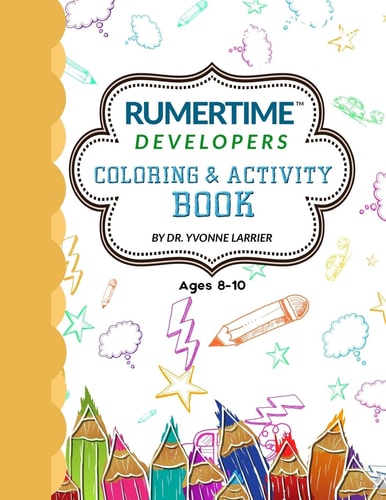 RUMERTIME Affirmation Coloring and Activity Book Collection RUMERTIME Developers Ages 8-10