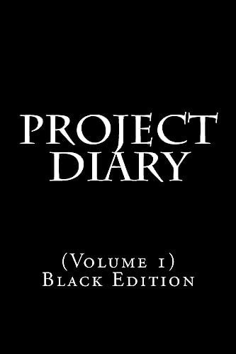 Project Diary (Volume 1) Black Edition