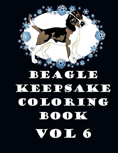 Beagle Keepsake Coloring Book Vol 6