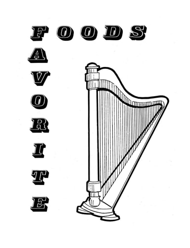 Favorite Foods Tasty Treasures from The American Harp Society, Inc.