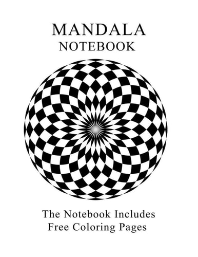 Mandala Notebook With Free 7 Mandala Coloring Pages