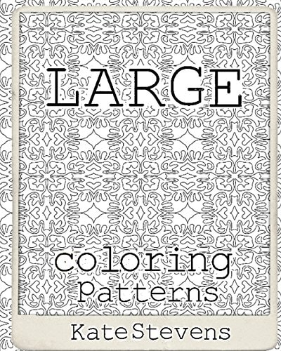 Large Coloring Patterns Coloring Book