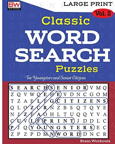 Classic WORD SEARCH Puzzles 100 Memory Boosting Thematic Puzzles for Everyone