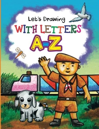 Let's Drawing with Letters A-Z
