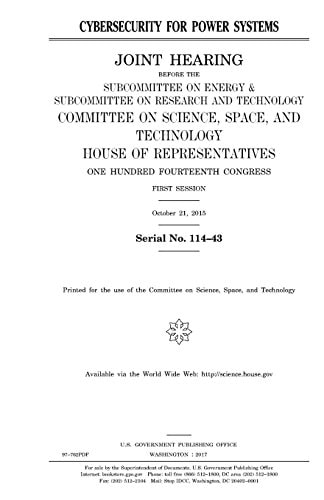 Cybersecurity for Power Systems