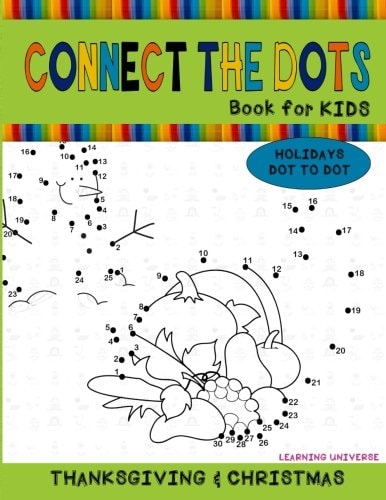 Connect the Dots Book for Kids Dot to Dot Coloring Activity Book for Kids