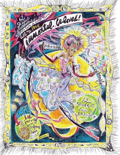 Immortal Beloved The World's First Goddess Perfume + Coloring Book