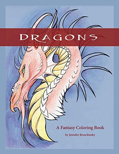 Dragons A Fantasy Coloring Book