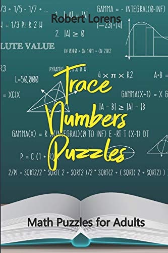 Math Puzzles for Adults Trace Numbers Puzzles