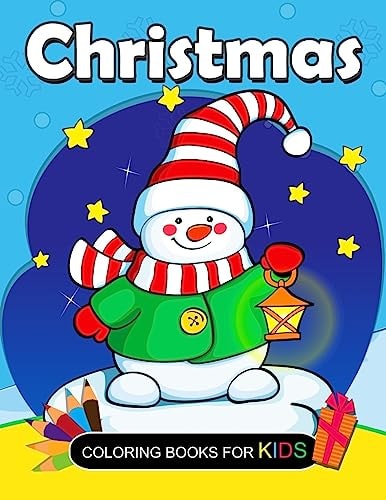 Christmas Coloring Books for Kids Coloring Book for Girls and Kids Ages 4-8, 8-12
